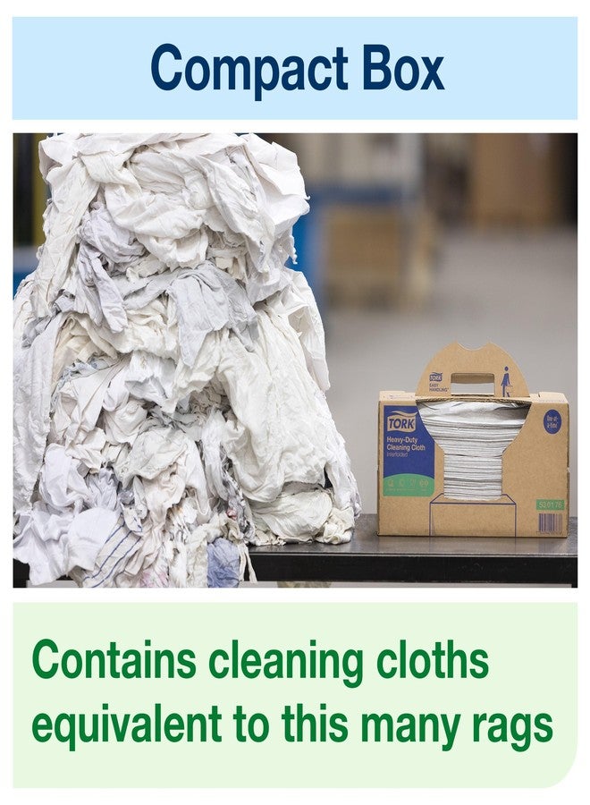 Tork Industrial Cleaning Cloth Gray W7, One-at-a-Time Dispensing, 1 x 210 Cloths, 520374 - Image 3